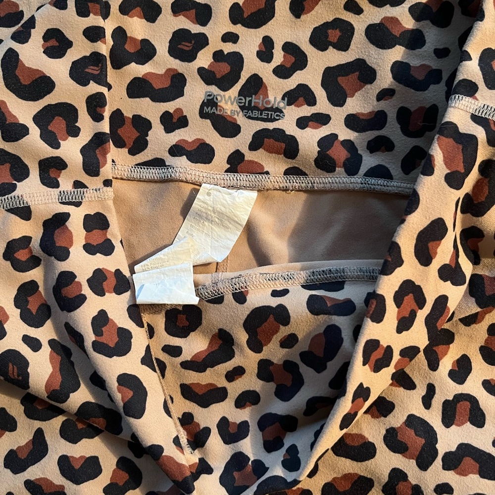 Fabletics Animal Print PowerHold Leggings